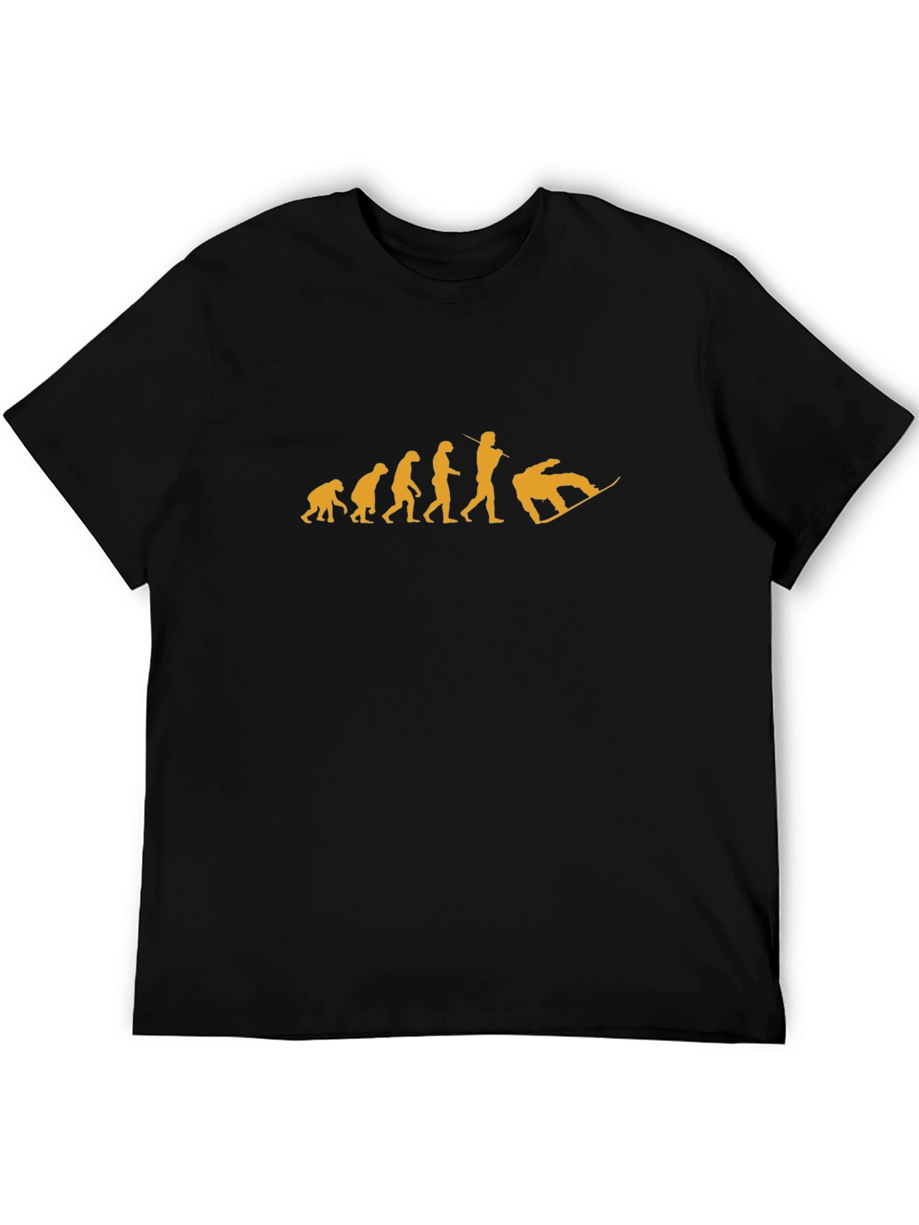 Evolution of Snowboarding Graphic T-Shirt