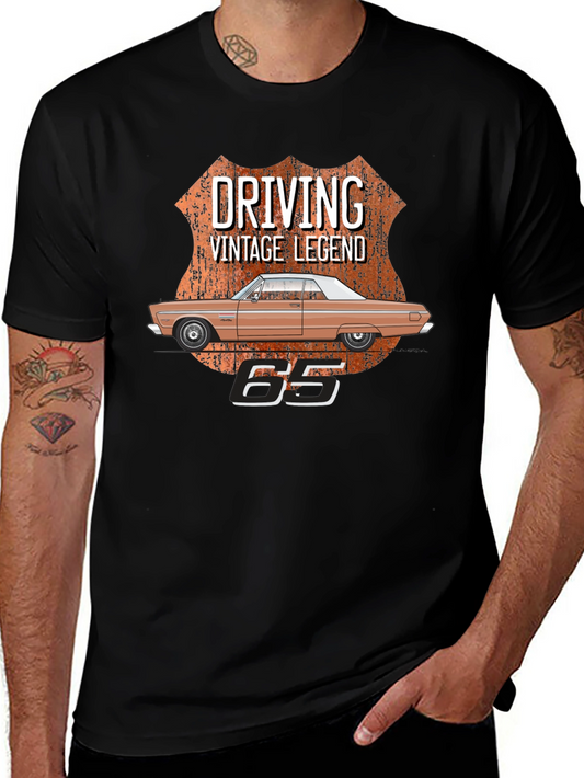 Vintage Legend Car Graphic T-Shirt