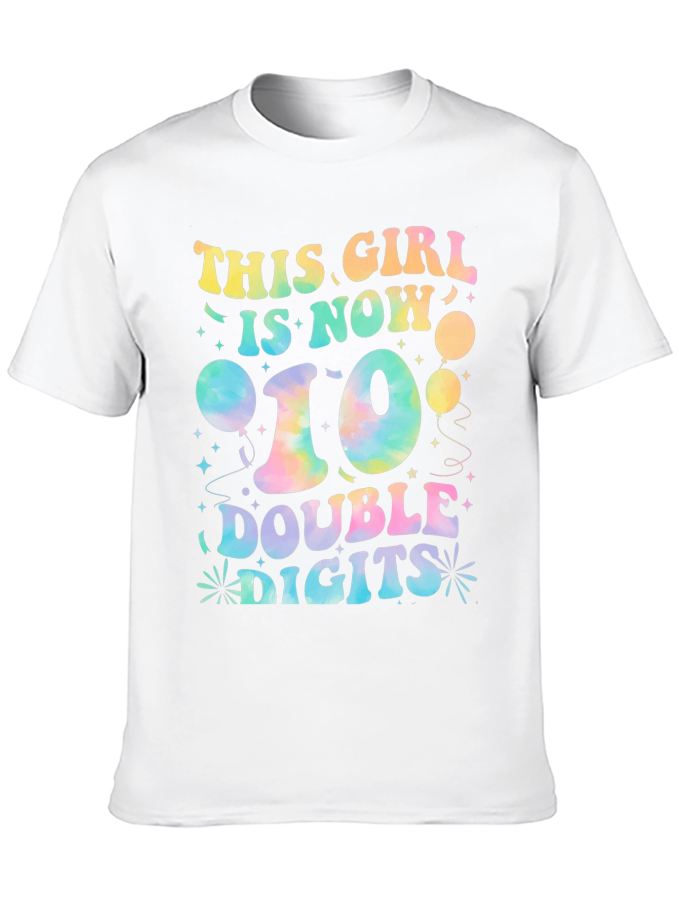 This Girl is Now 10 Double Digits T-Shirt