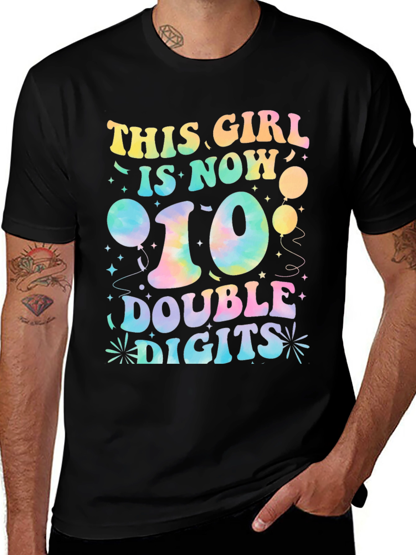 This Girl is Now 10 Double Digits T-Shirt