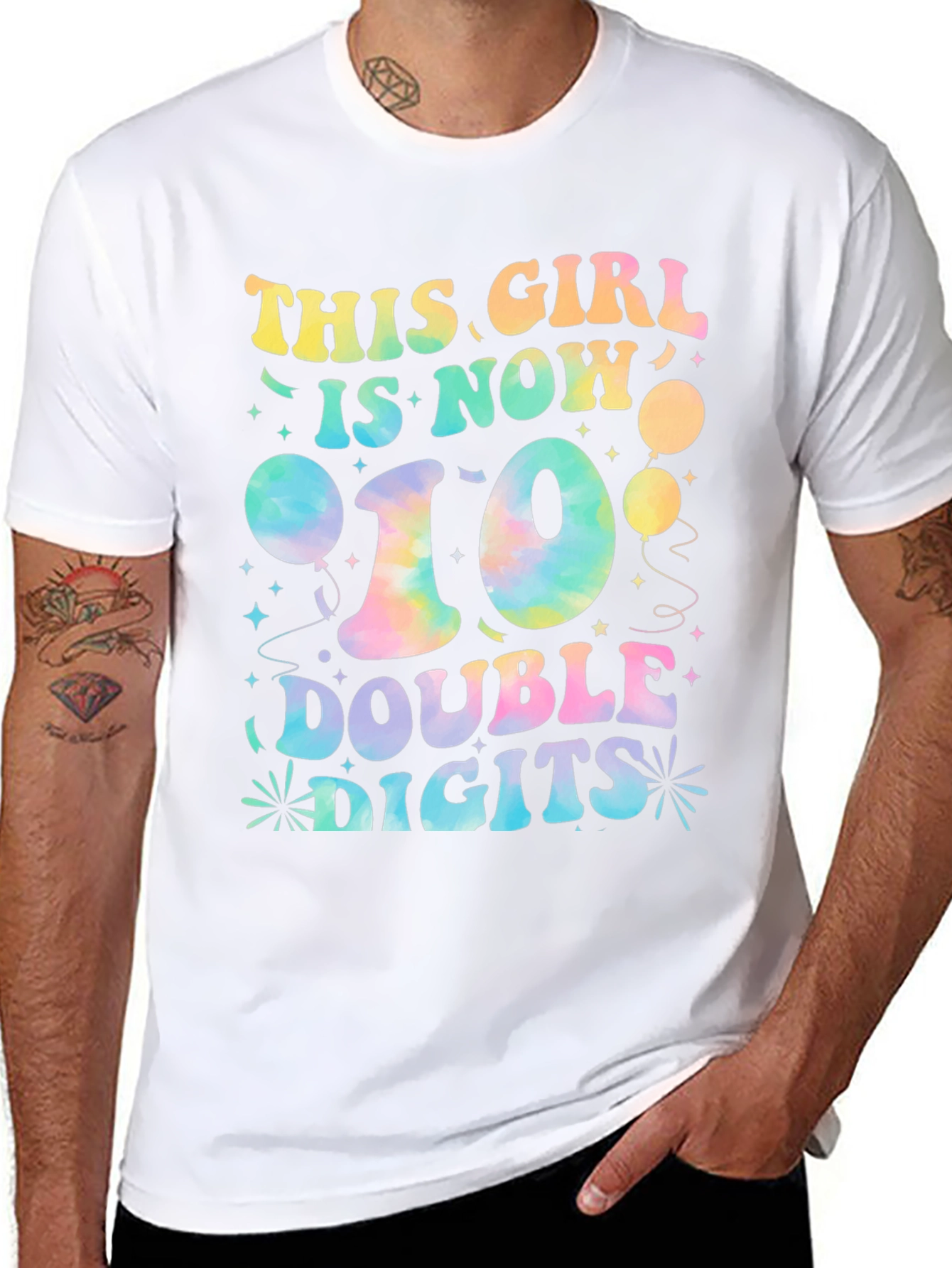 This Girl is Now 10 Double Digits T-Shirt