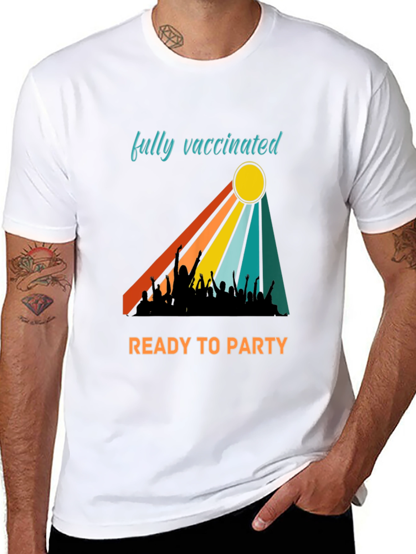 Fully Vaccinated Ready to Party T-Shirt