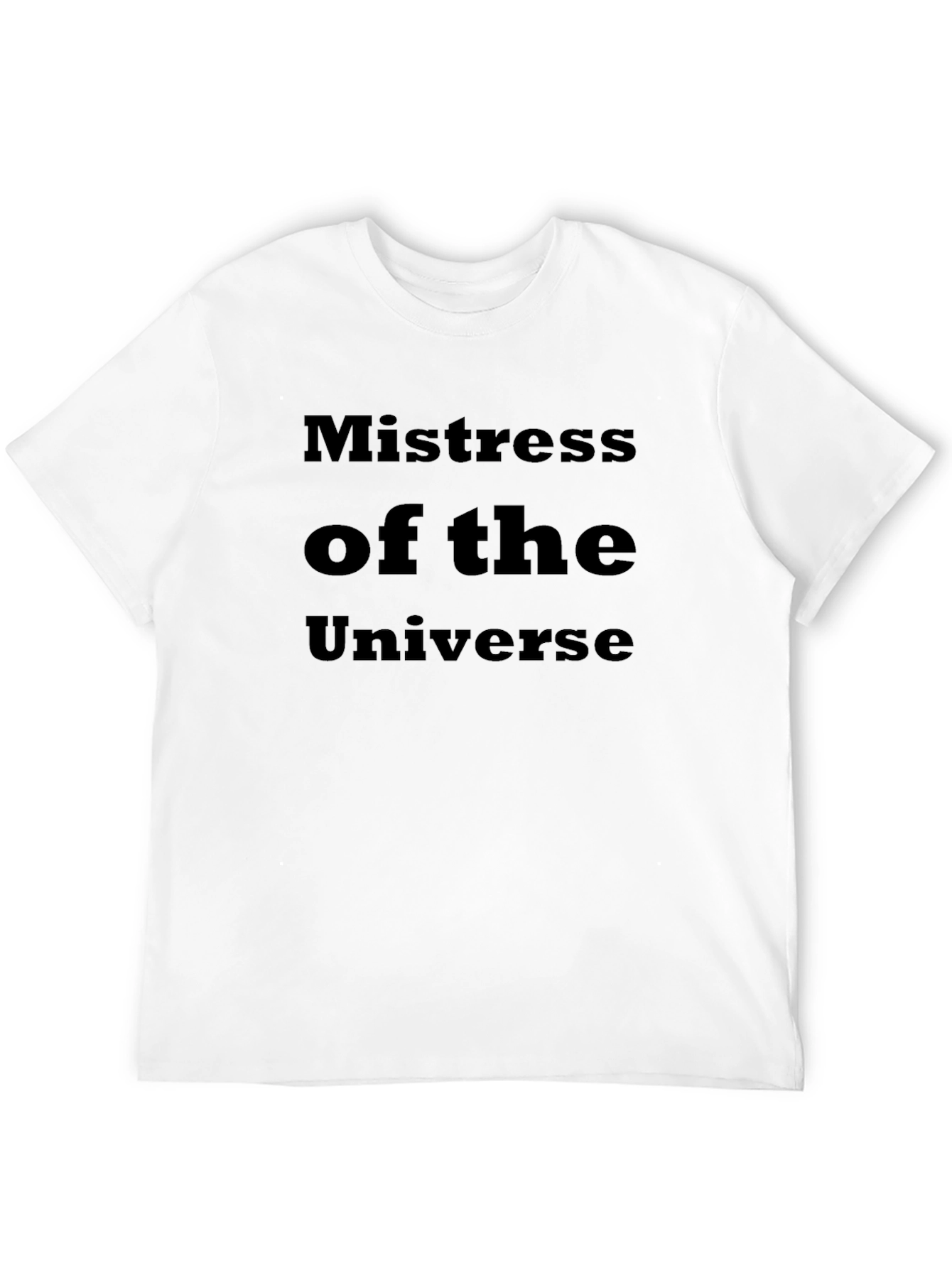 Mistress of the Universe Black T-Shirt