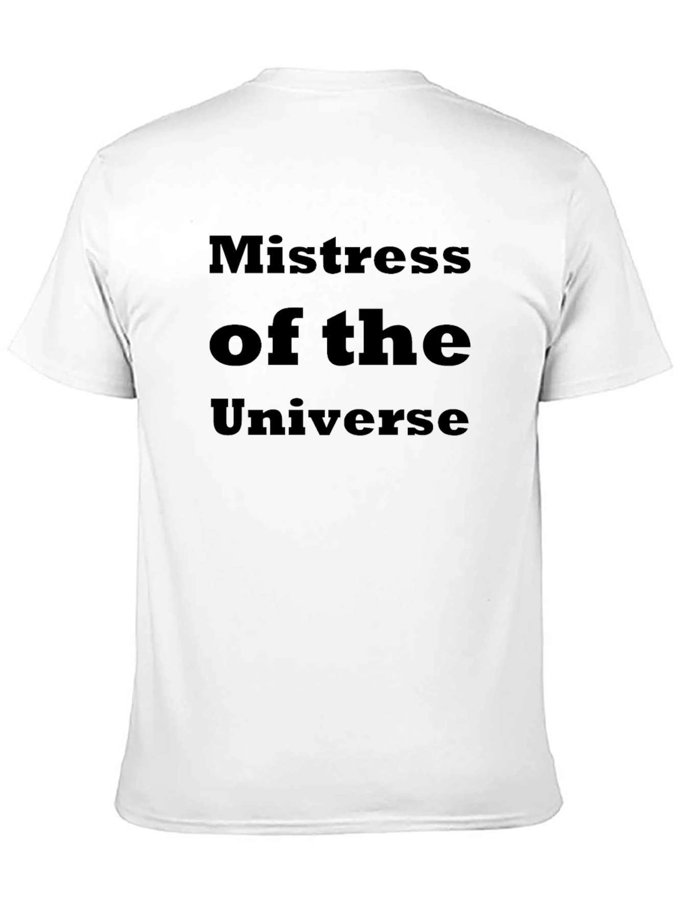 Mistress of the Universe Black T-Shirt