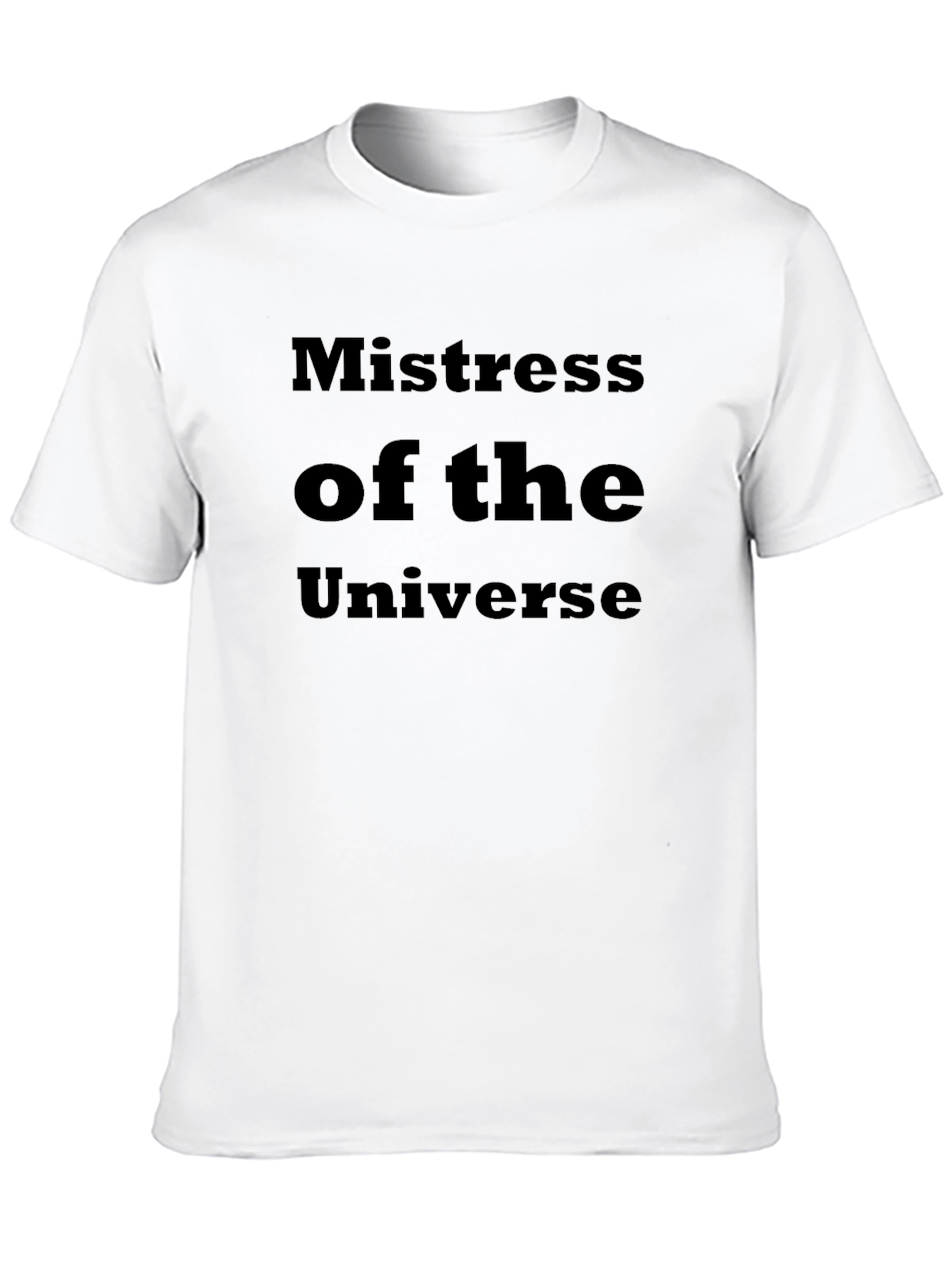 Mistress of the Universe Black T-Shirt