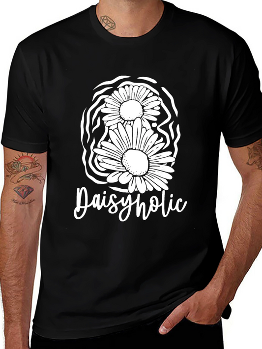 Daisyholic T-Shirt - Floral Graphic Tee
