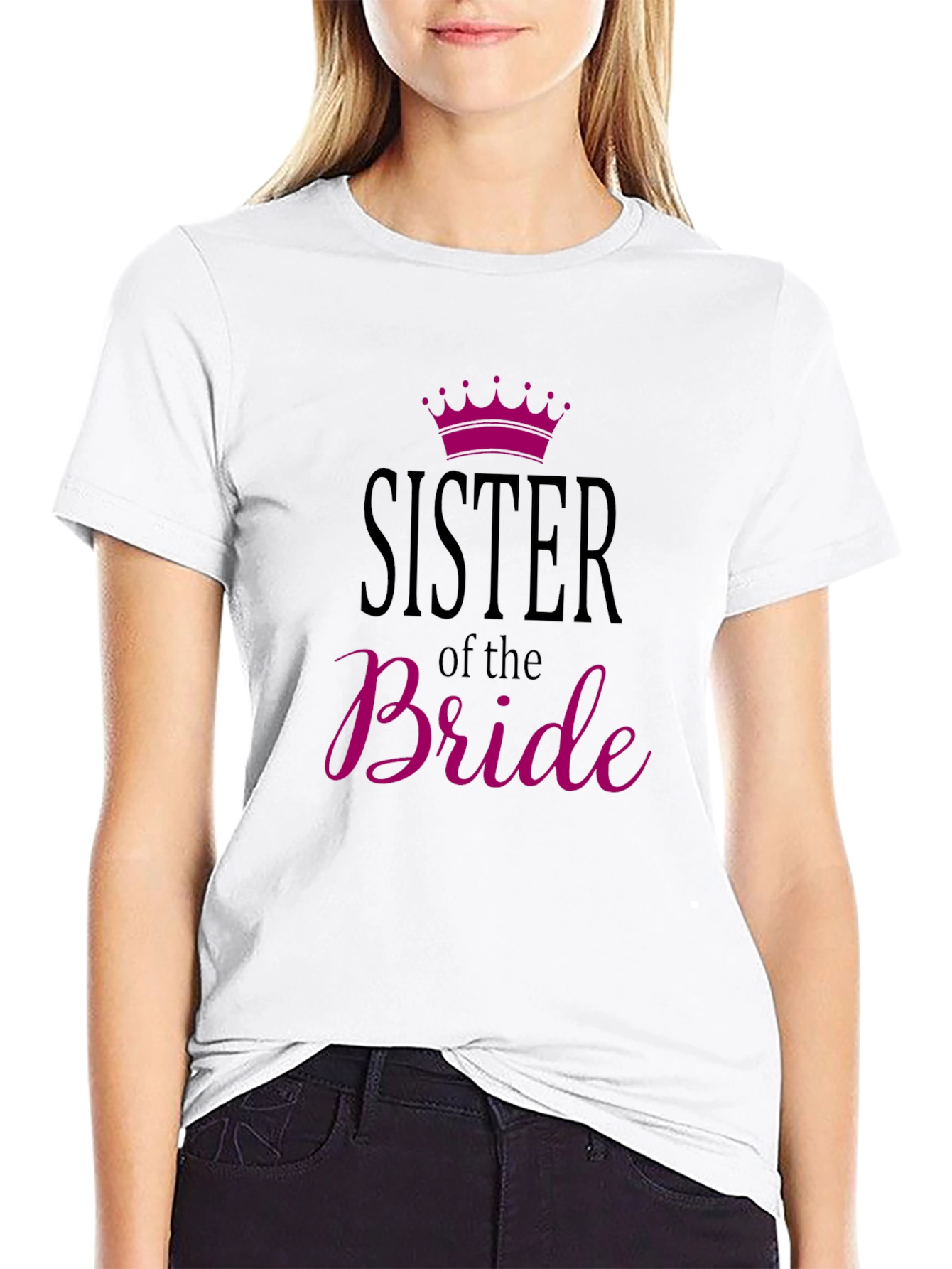 Sister of the Bride T-Shirt - Wedding Party Tee