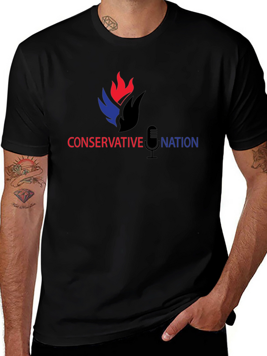 Conservative Nation Black T-Shirt
