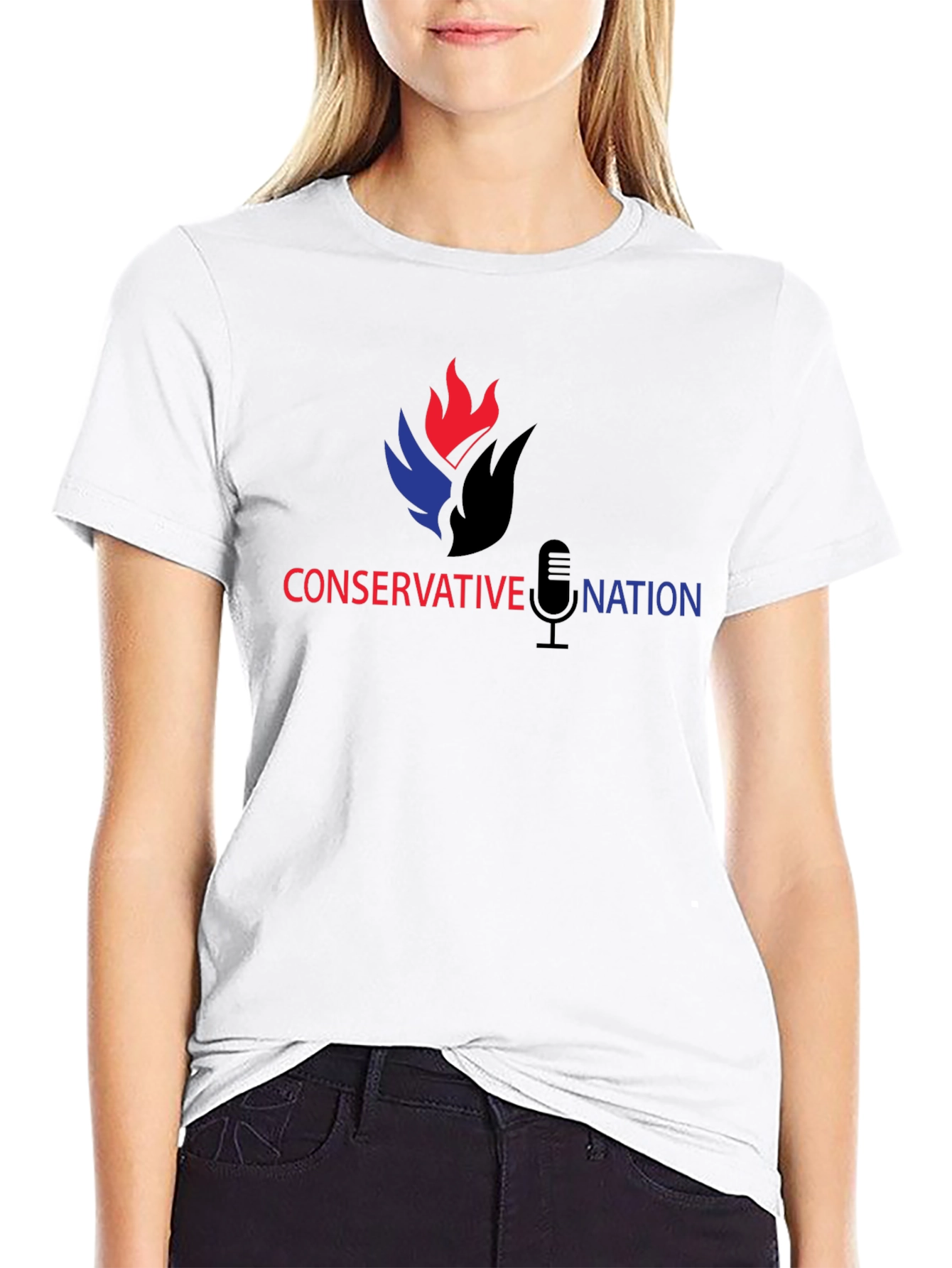 Conservative Nation Black T-Shirt