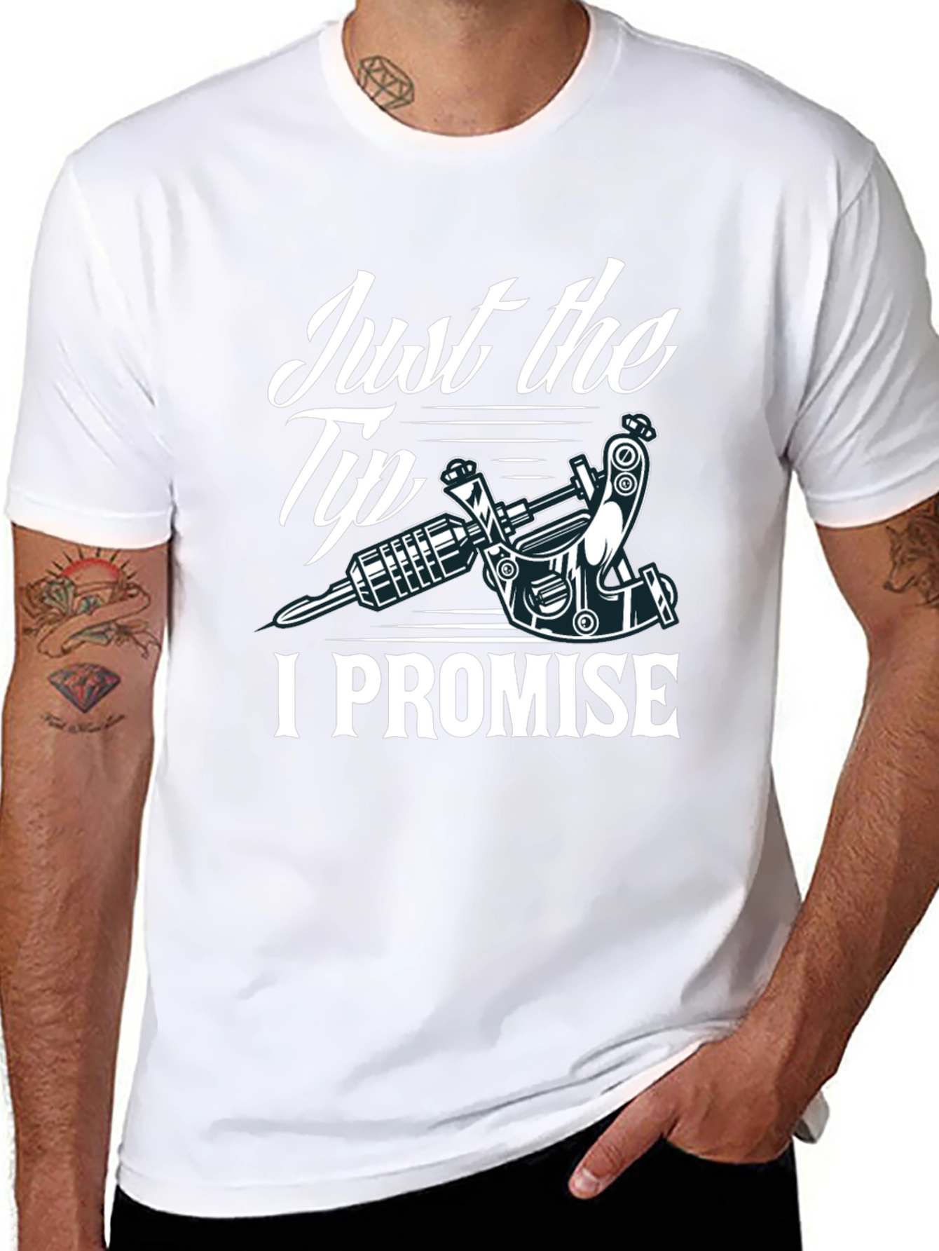 Just the Tip I Promise Tattoo Tee