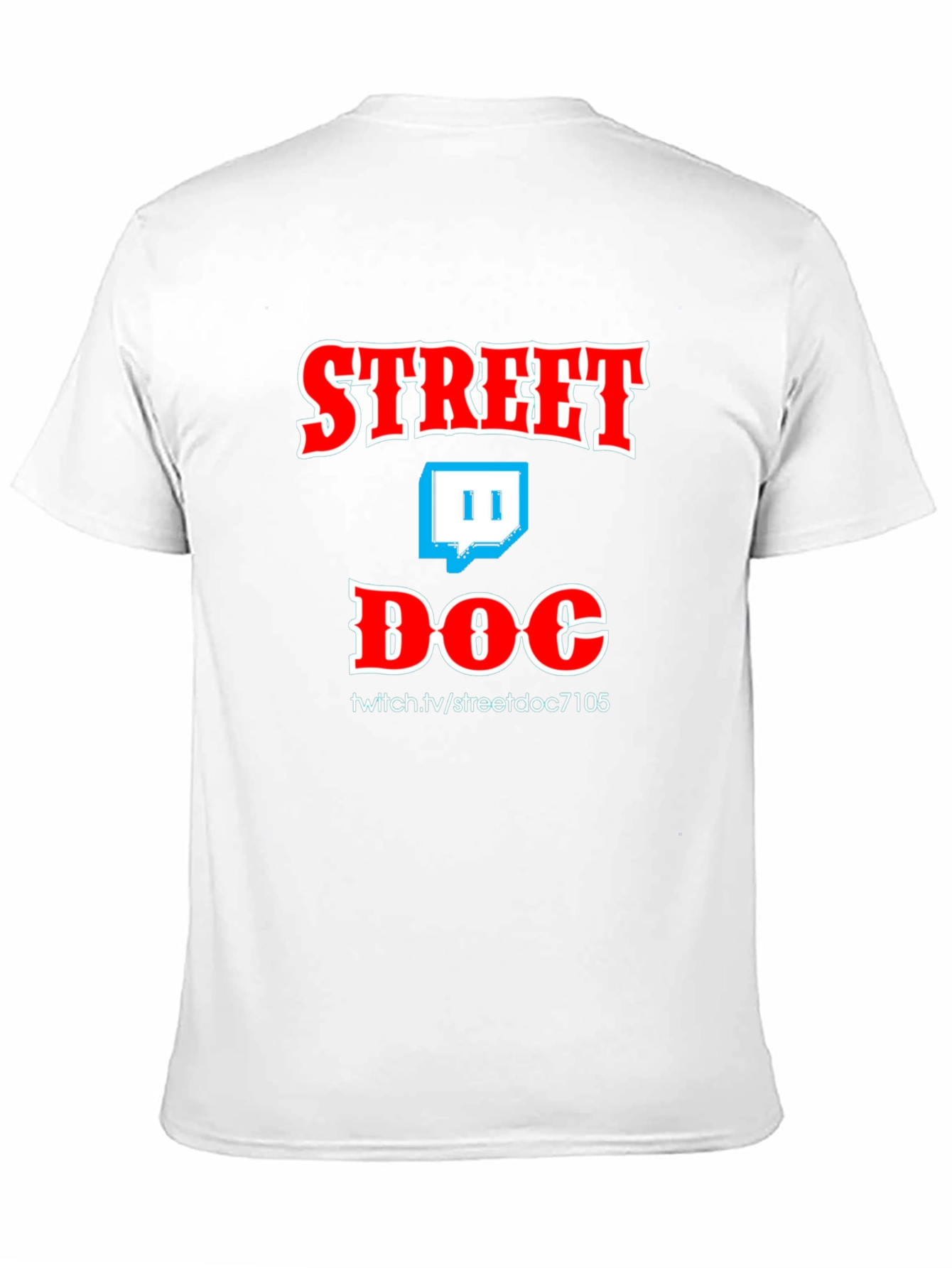 Street Doc Black T-Shirt Twitch Streamer Graphic Tee