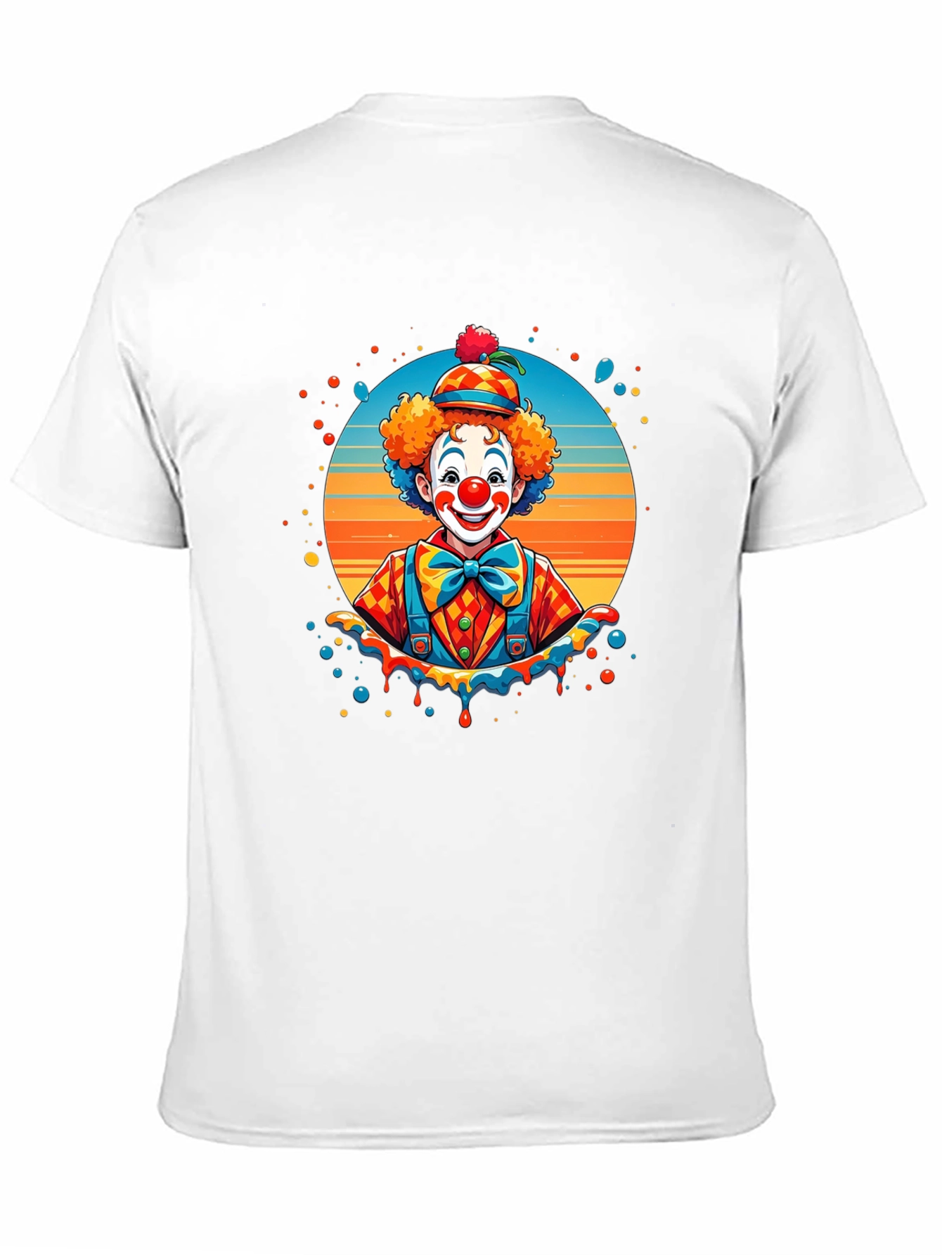Clown Graphic Black T-Shirt