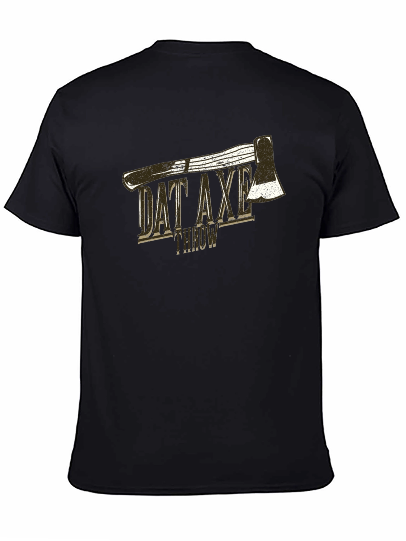Dat Axe Throw Black T-Shirt