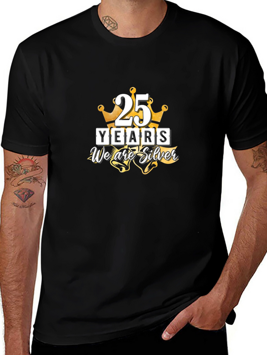 25th Anniversary We are Silver Graphic Tee