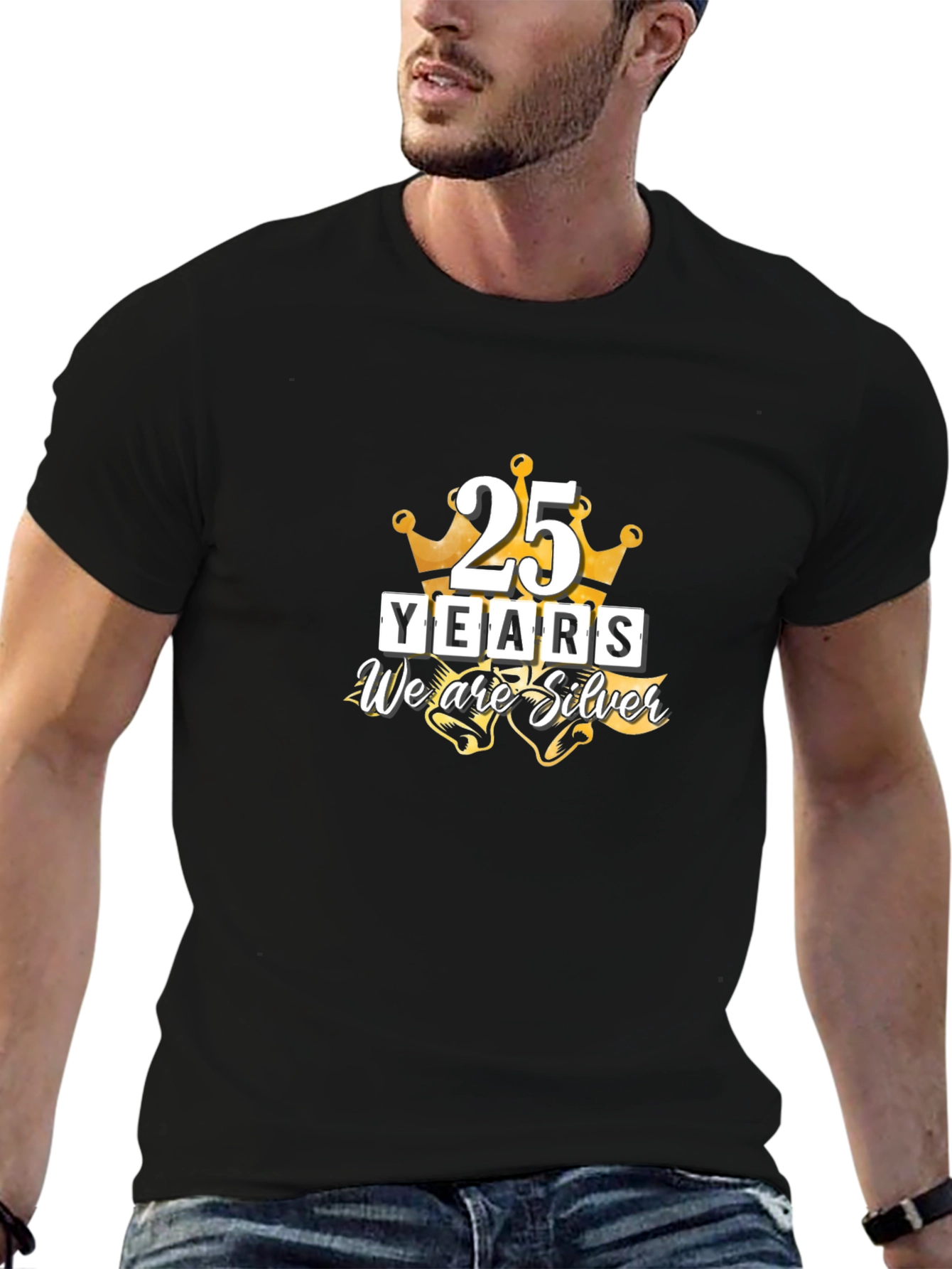 25th Anniversary We are Silver Graphic Tee