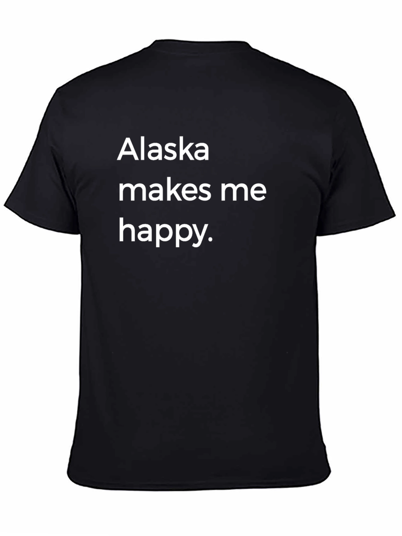 Alaska Makes Me Happy Graphic Tee