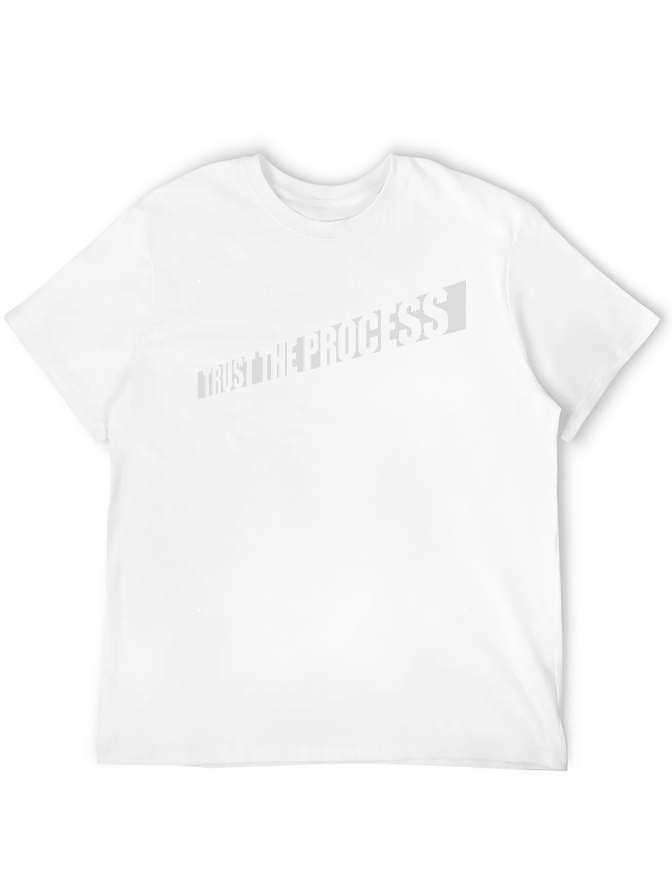 Trust The Process Black T-Shirt