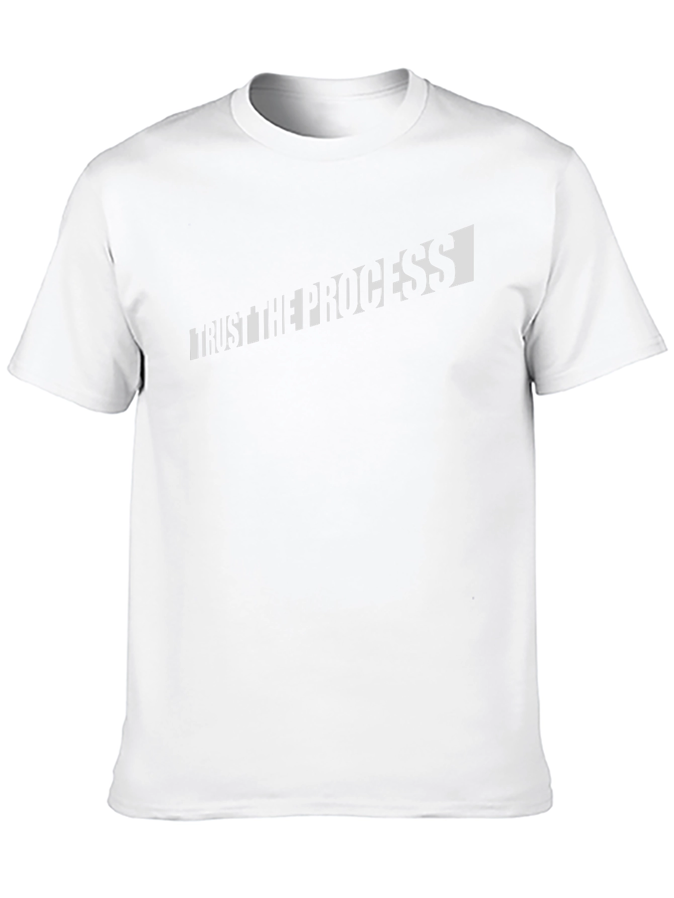 Trust The Process Black T-Shirt