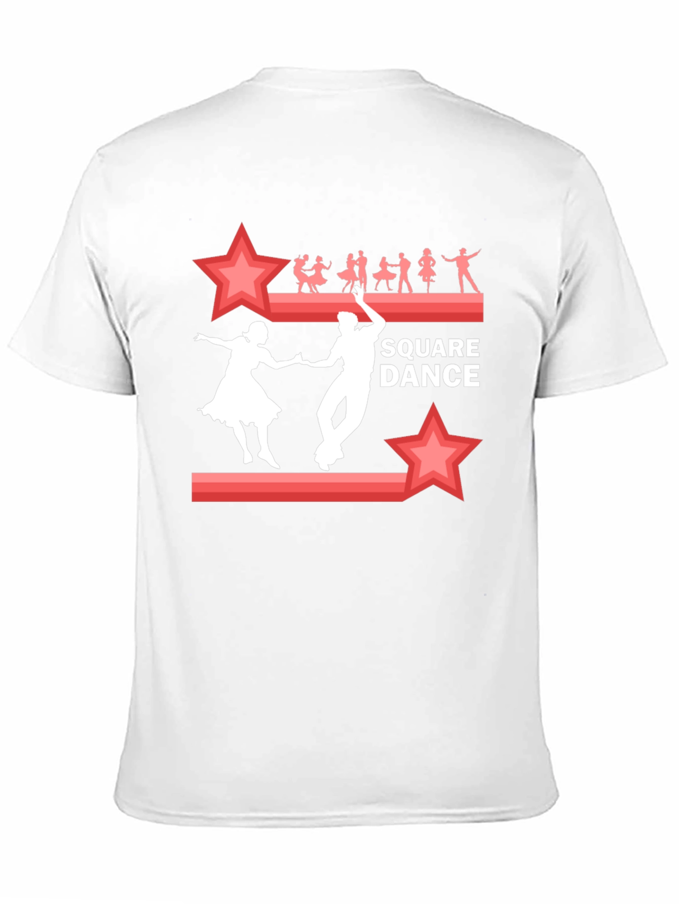 Square Dance Graphic Tee | Retro Style