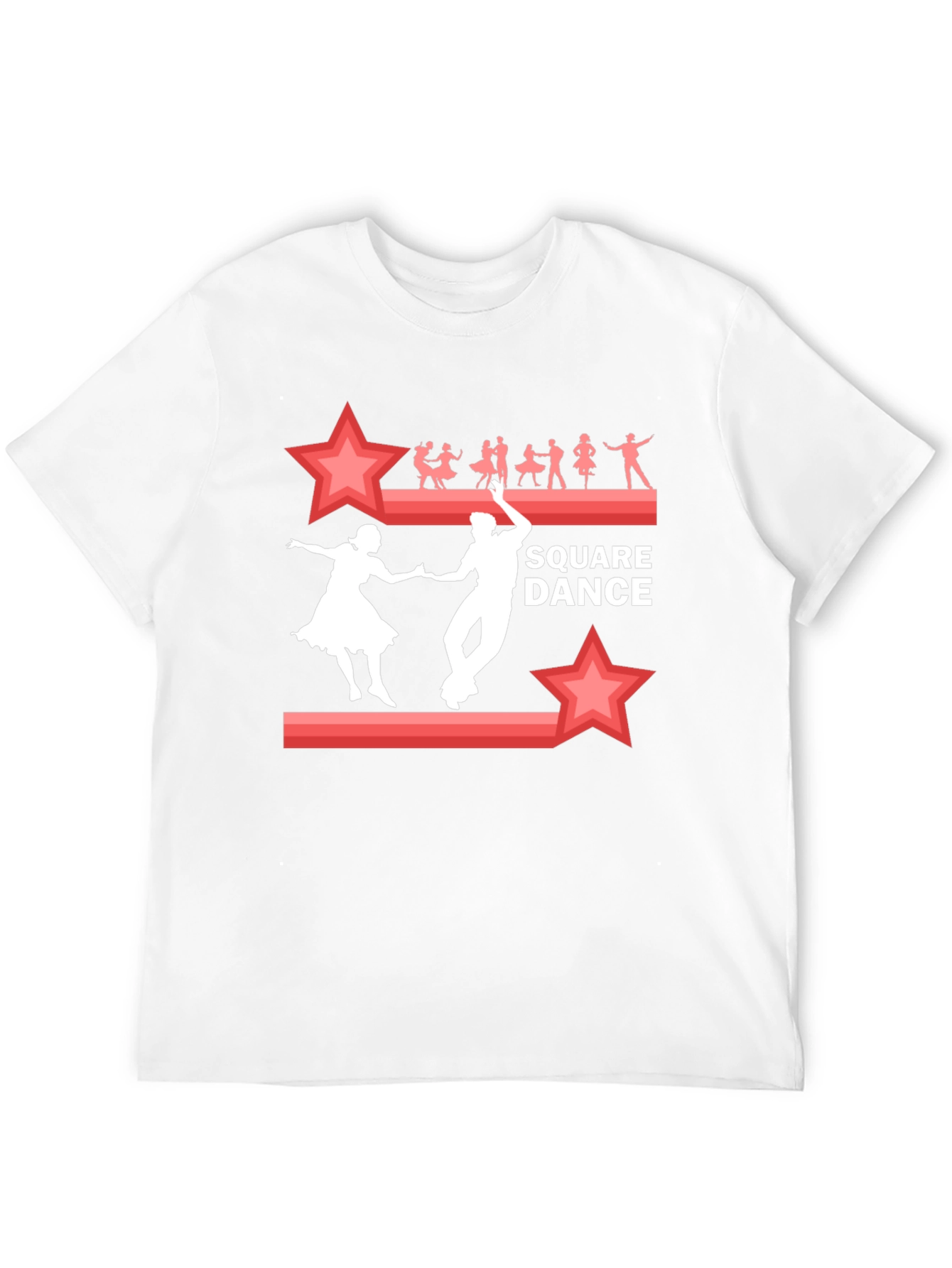 Square Dance Graphic Tee | Retro Style