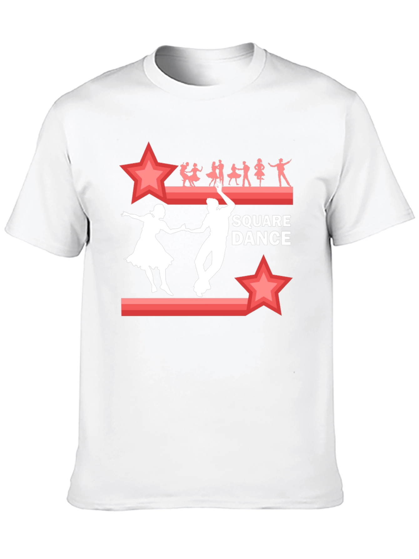 Square Dance Graphic Tee | Retro Style