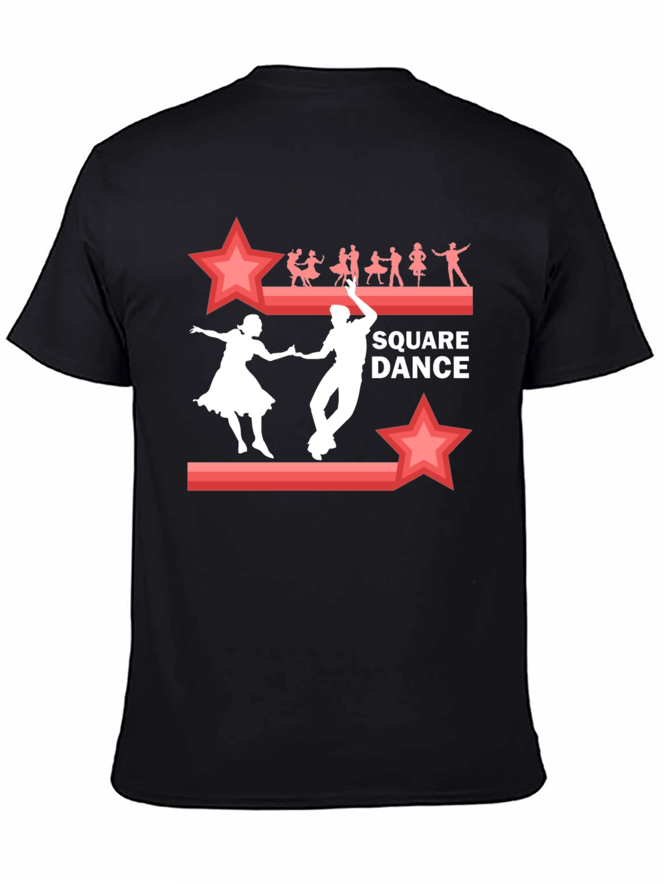 Square Dance Graphic Tee | Retro Style