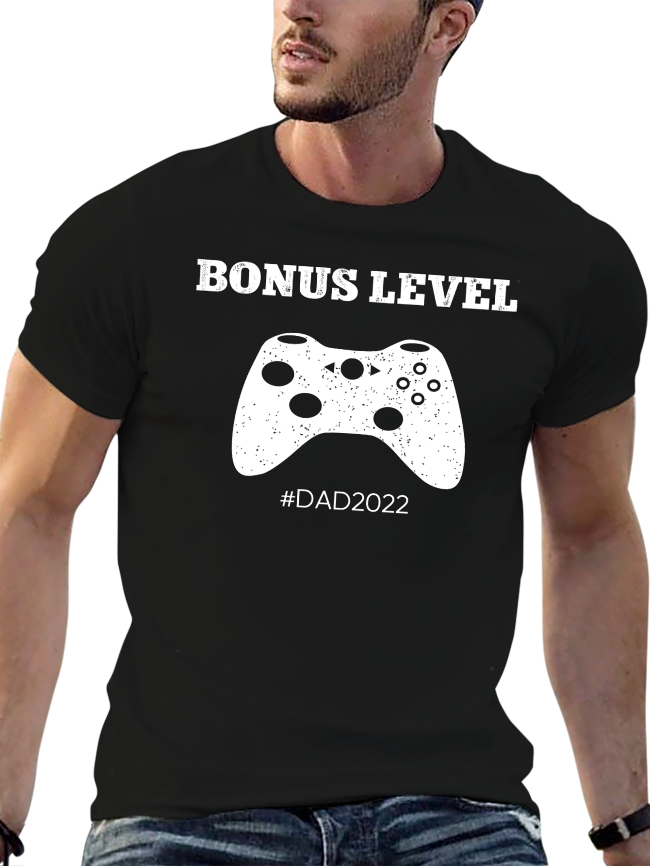Bonus Level Dad 2022 T-Shirt Gamer Gift
