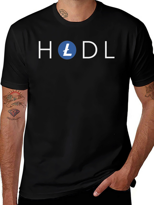 HODL Crypto T-Shirt - Black Bitcoin Investor Tee
