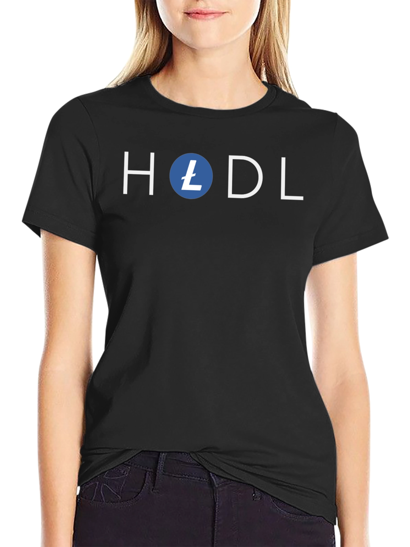HODL Crypto T-Shirt - Black Bitcoin Investor Tee