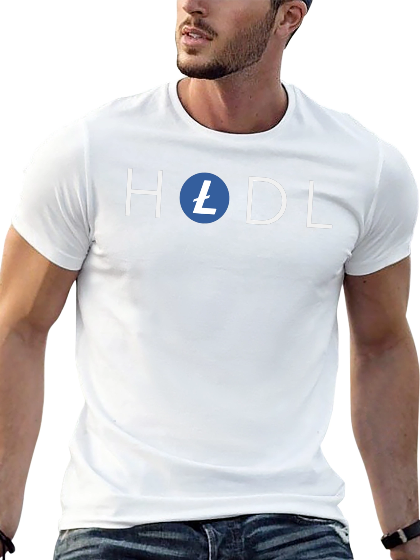 HODL Crypto T-Shirt - Black Bitcoin Investor Tee