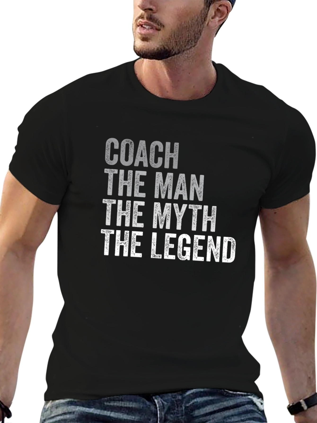 Coach: The Man The Myth The Legend - T-Shirt