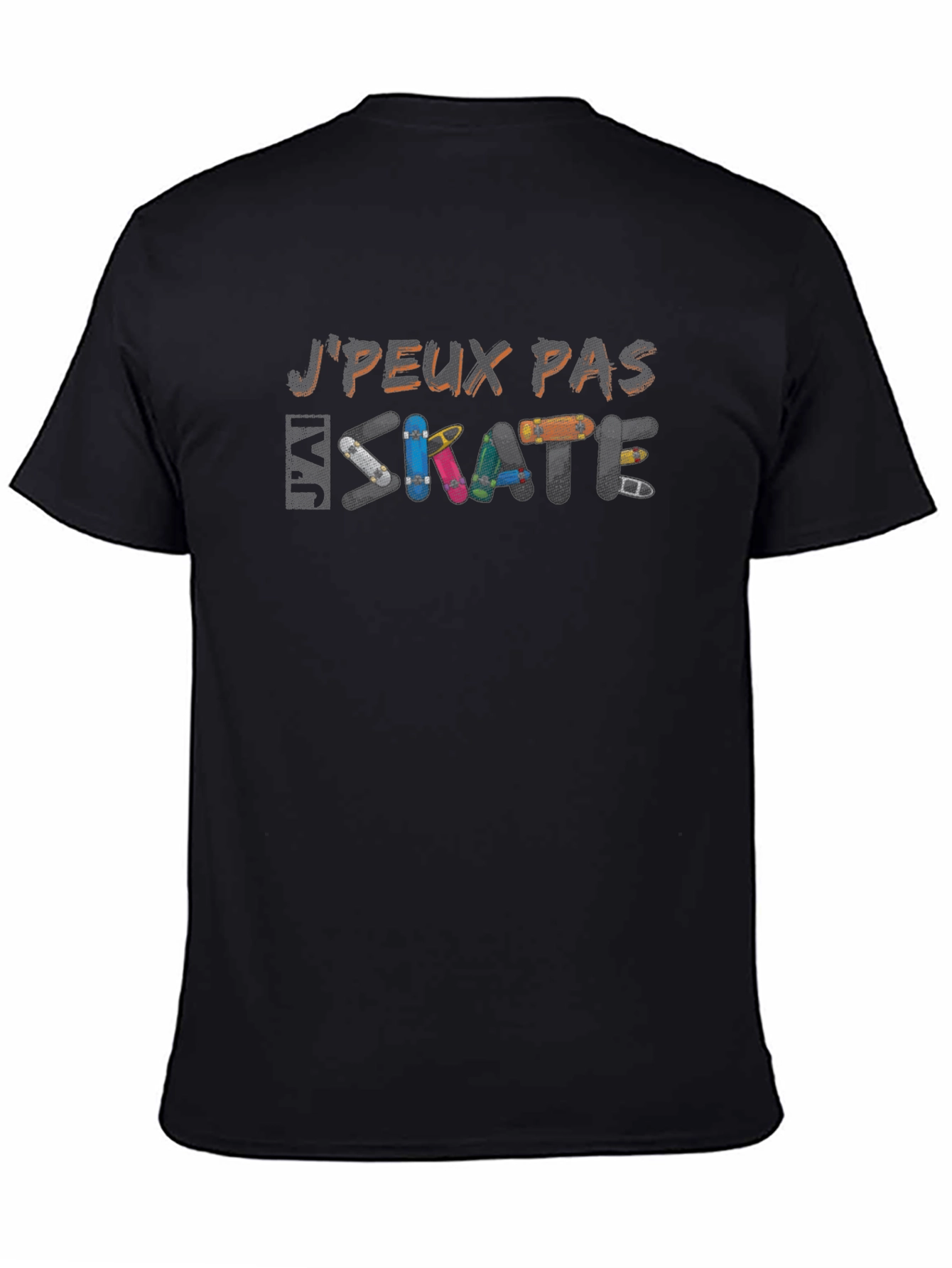 JPeux Pas Skate T-Shirt Skateboard Graphic Tee