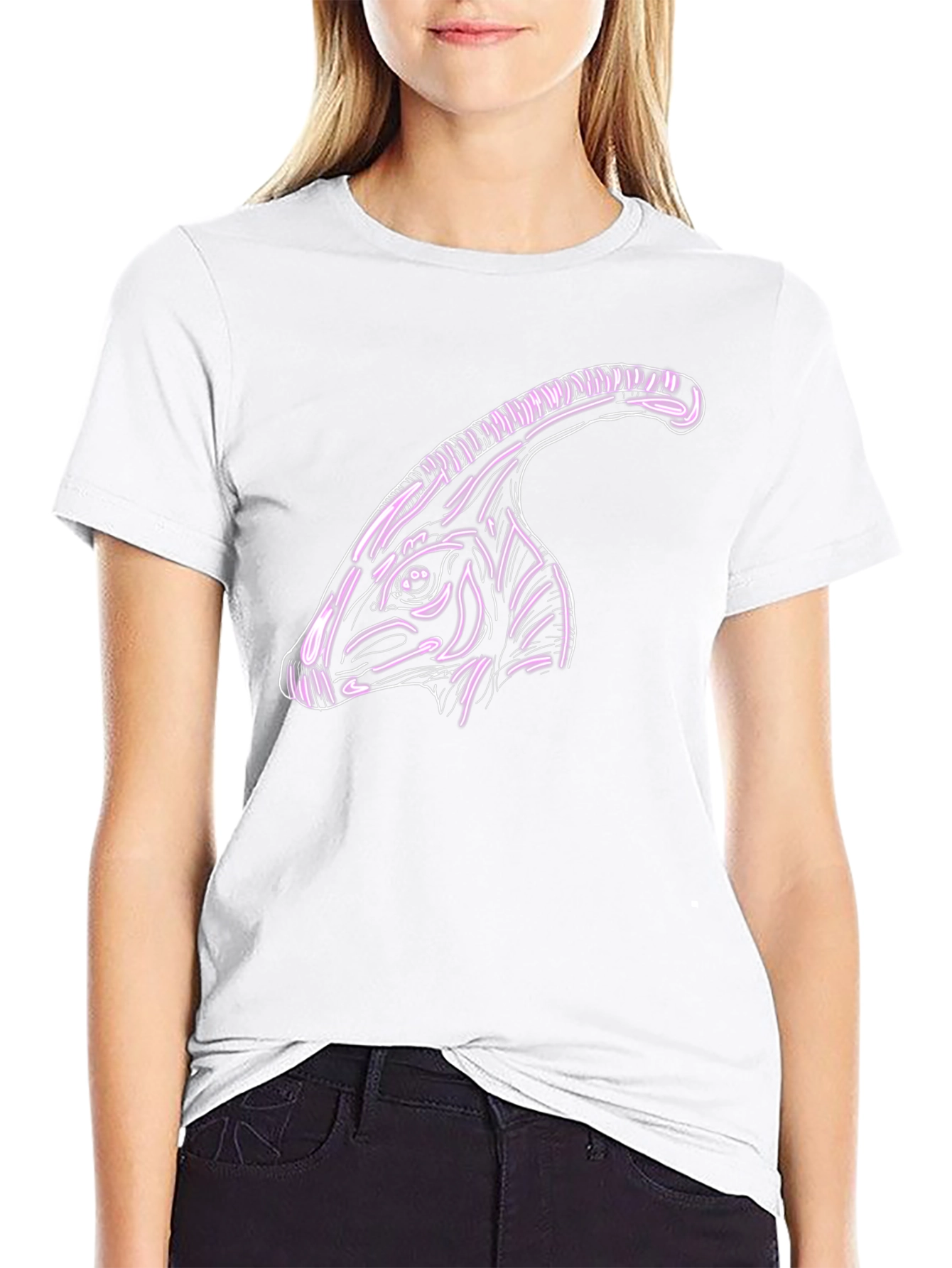 Dinosaur Graphic Tee - Modern Dino T-Shirt