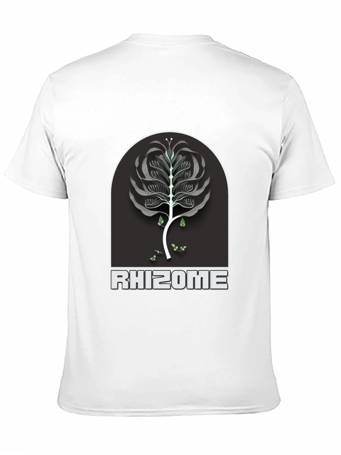Rhizome Graphic Tee - Unique Nature Inspired Design