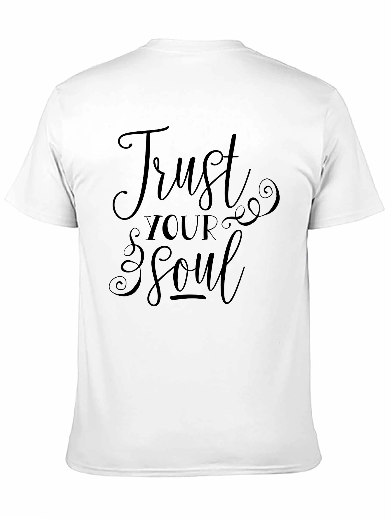 Trust Your Soul Black Graphic Tee