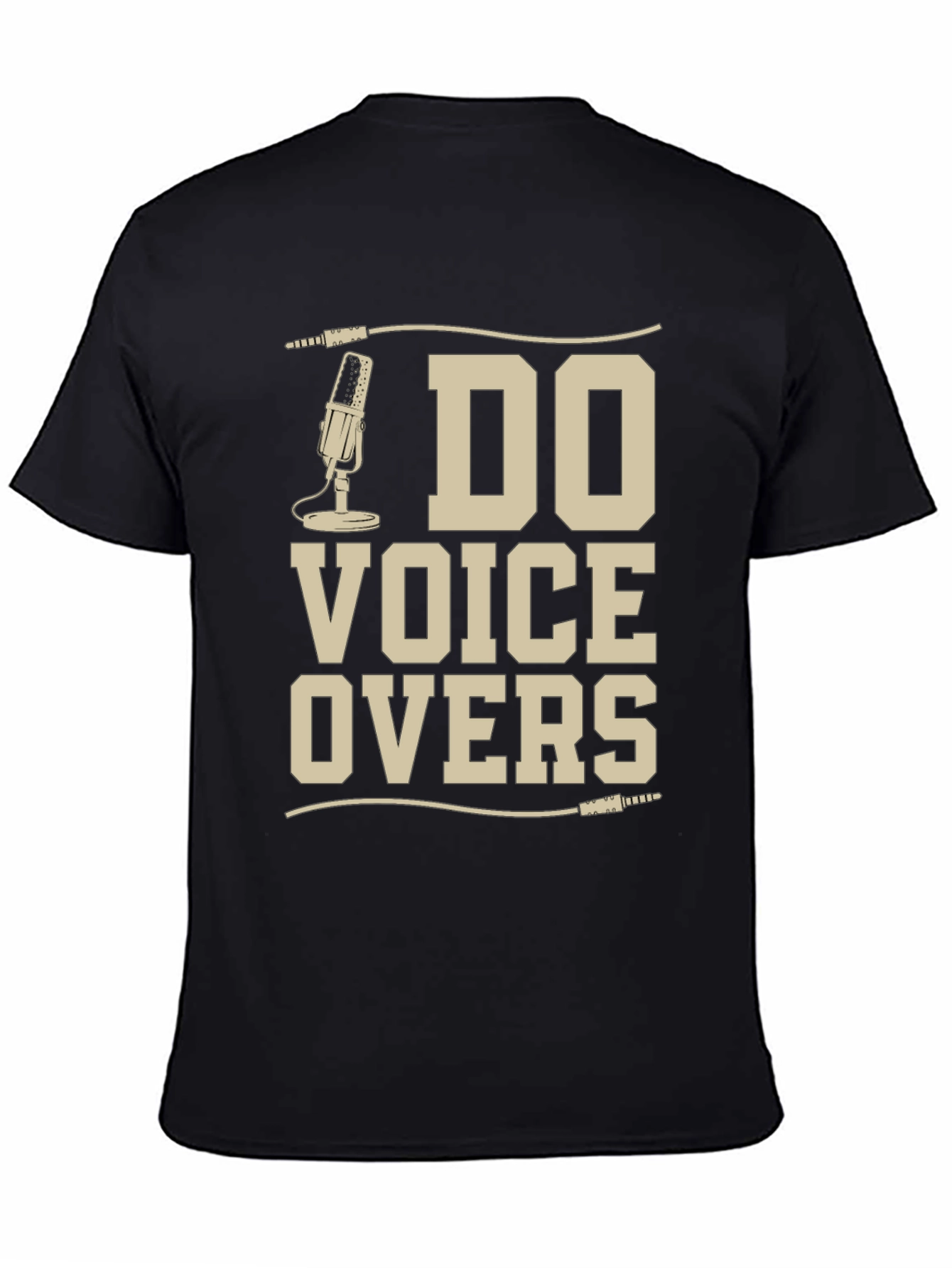 Do Voice Overs T-Shirt - Mic Graphic Tee