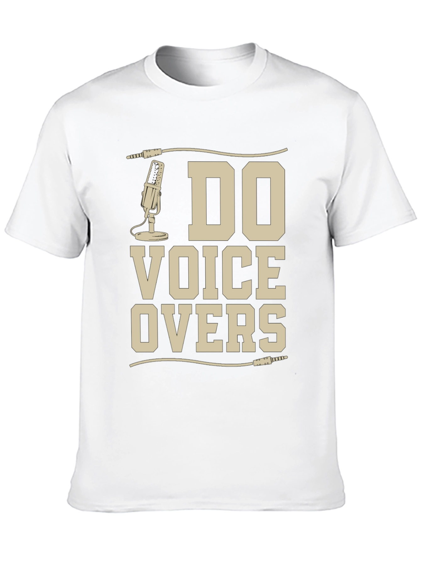 Do Voice Overs T-Shirt - Mic Graphic Tee