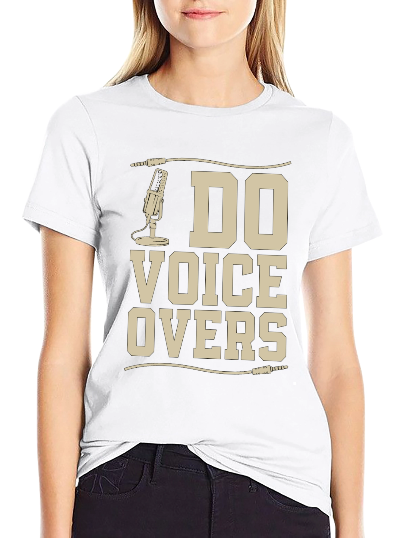 Do Voice Overs T-Shirt - Mic Graphic Tee