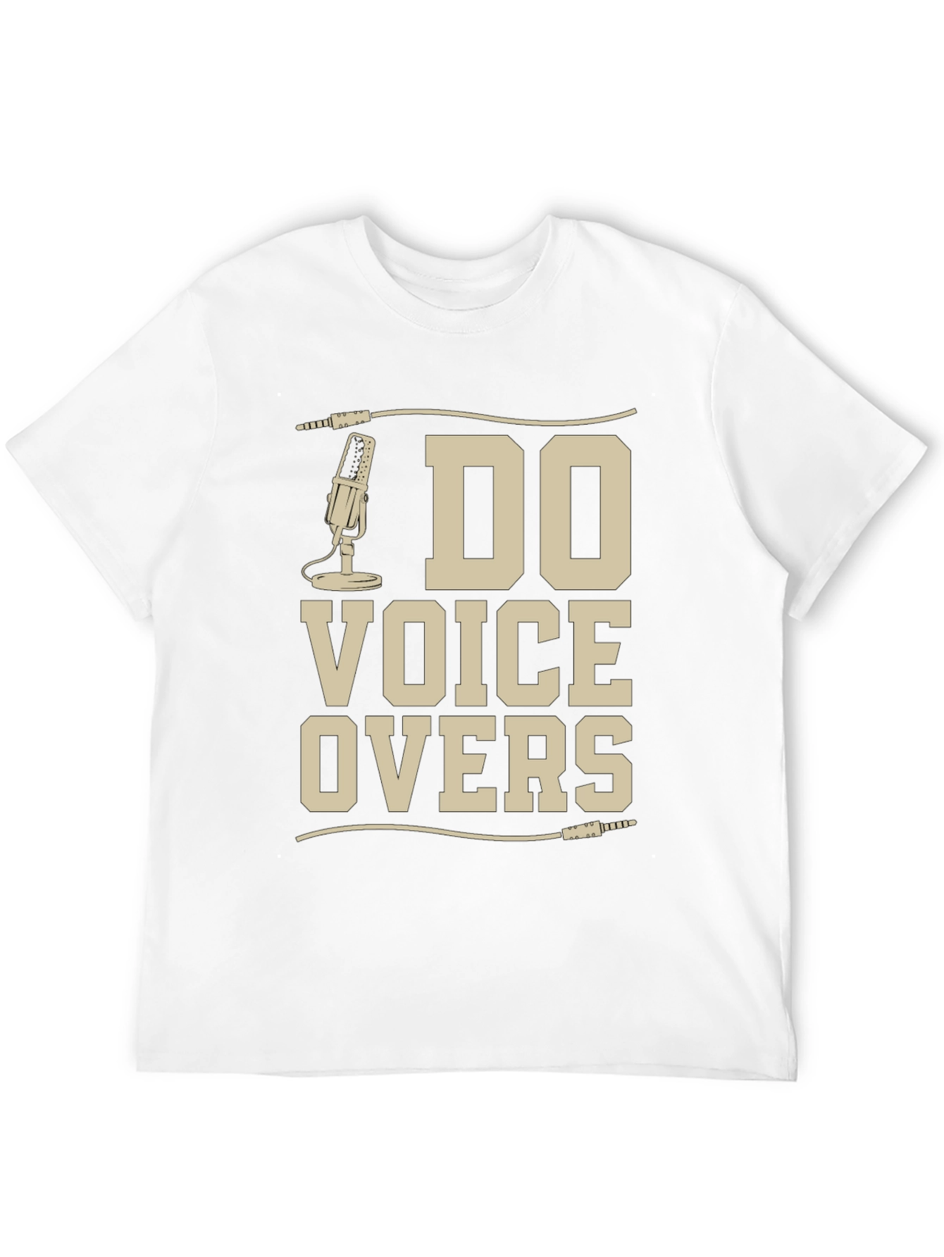 Do Voice Overs T-Shirt - Mic Graphic Tee