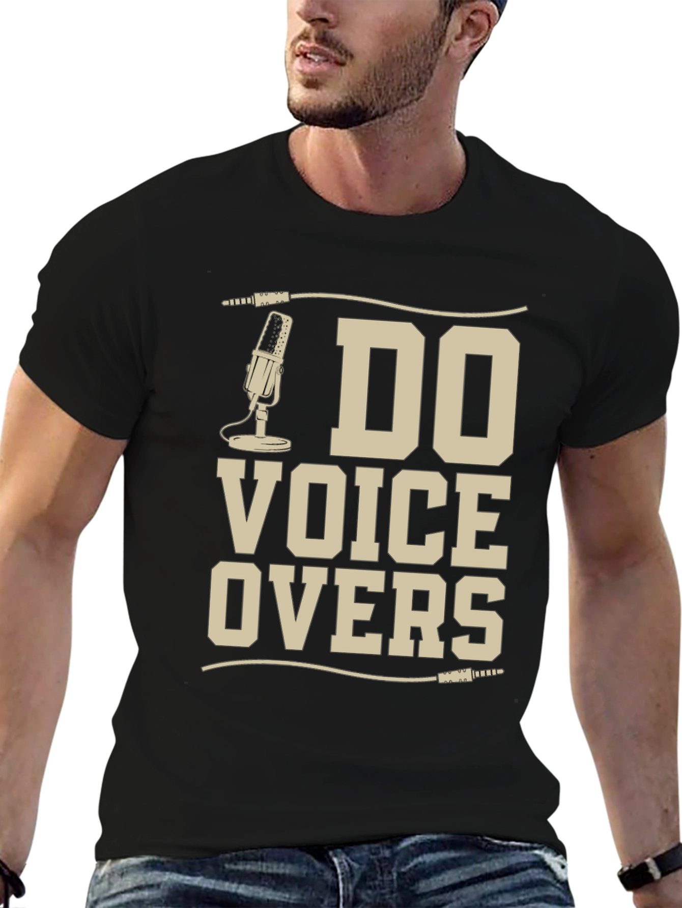 Do Voice Overs T-Shirt - Mic Graphic Tee