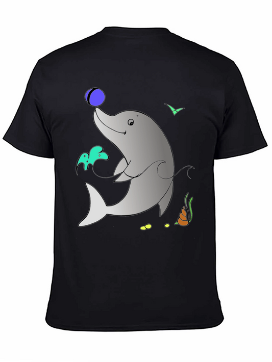 Dolphin Ball T-Shirt: Unique Graphic Tee for Ocean Lovers