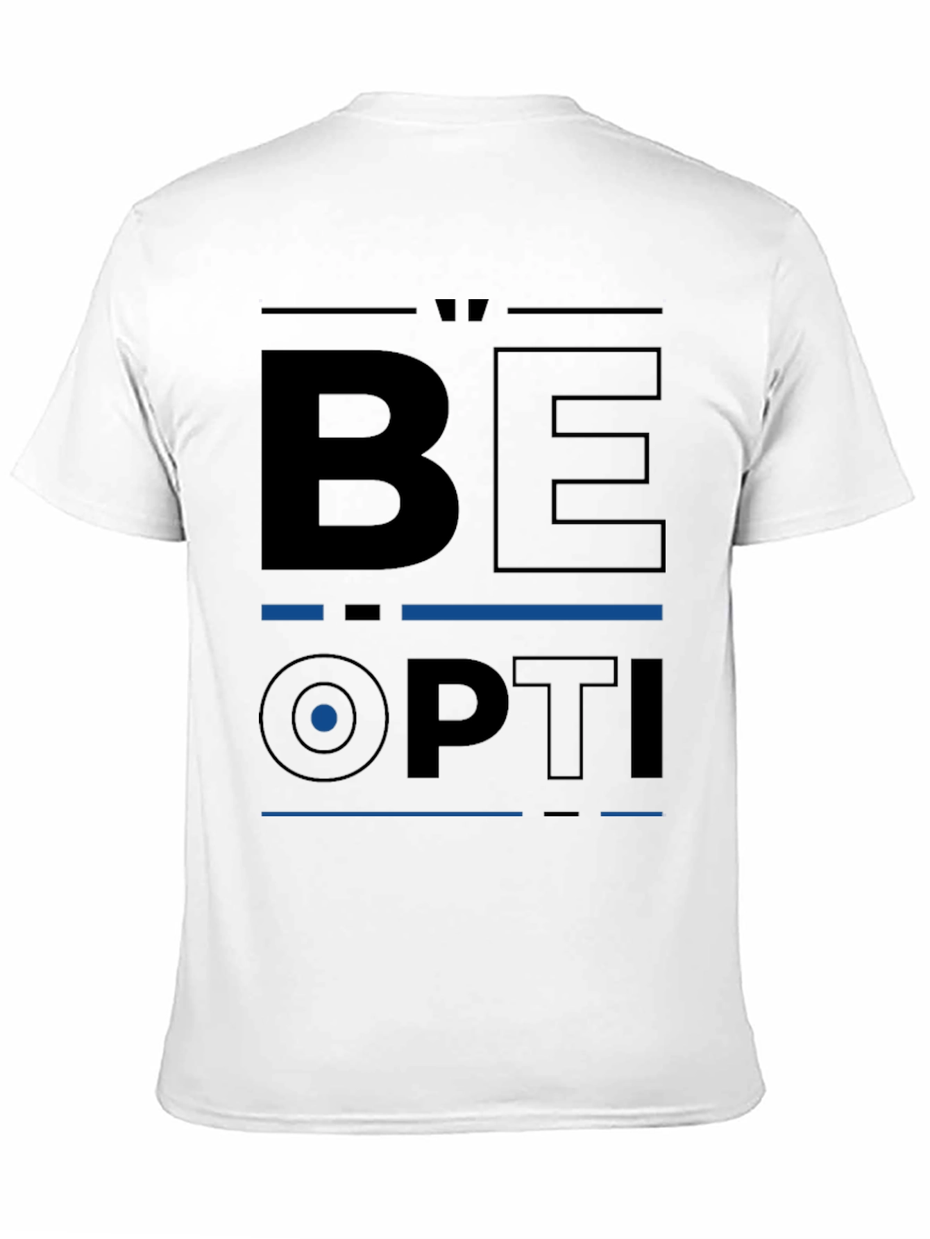 Be Optimistic Black T-Shirt