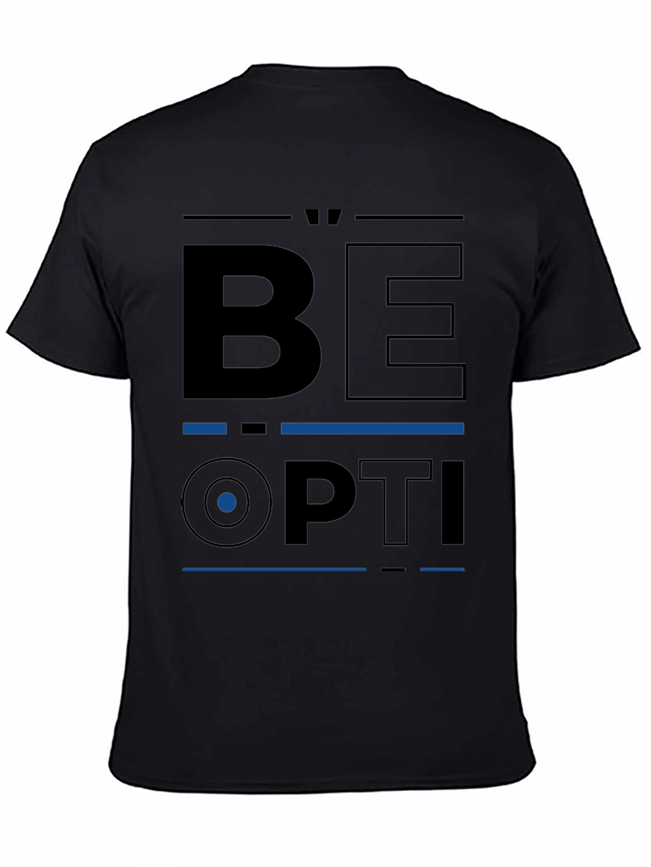 Be Optimistic Black T-Shirt