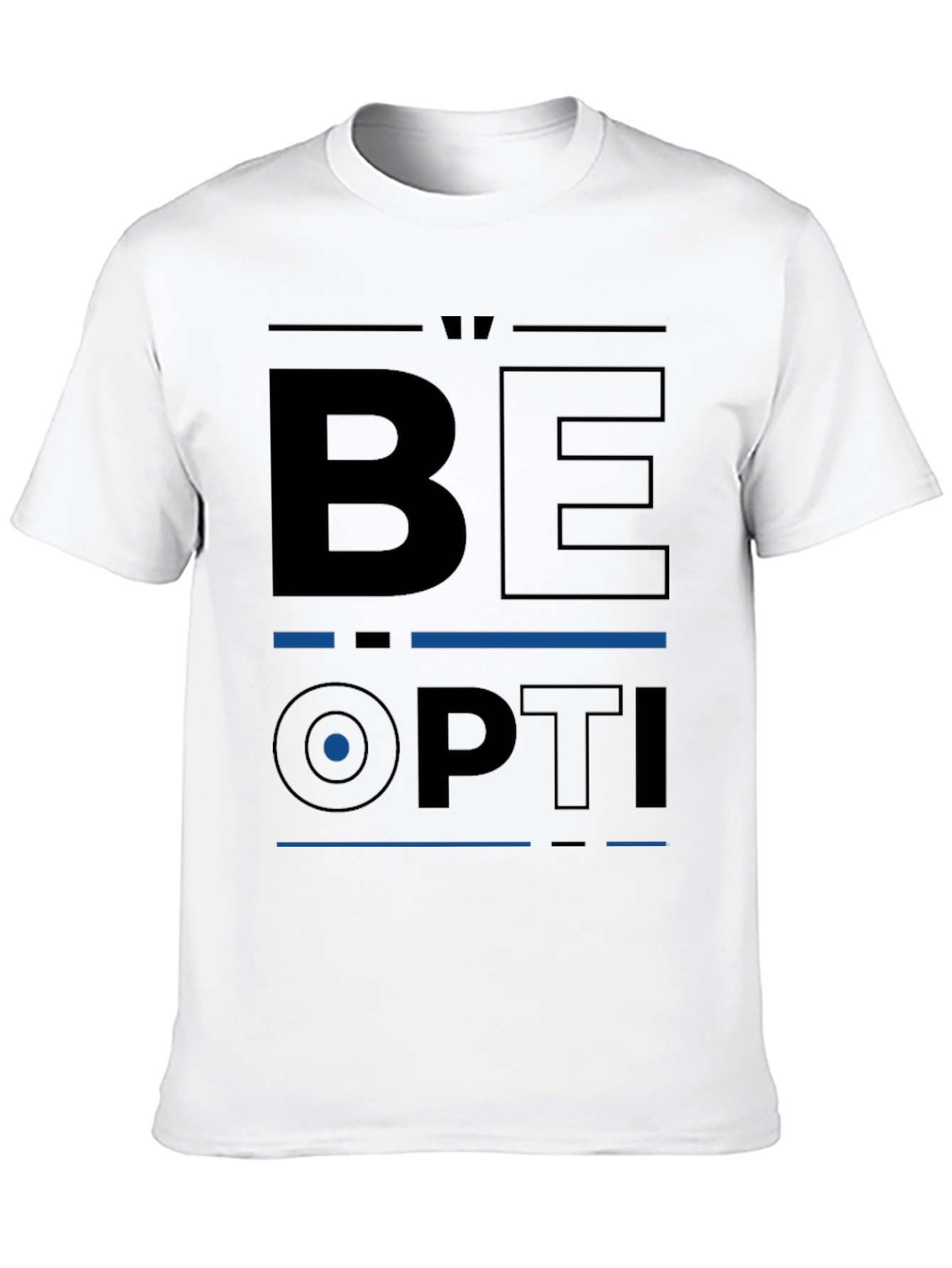 Be Optimistic Black T-Shirt