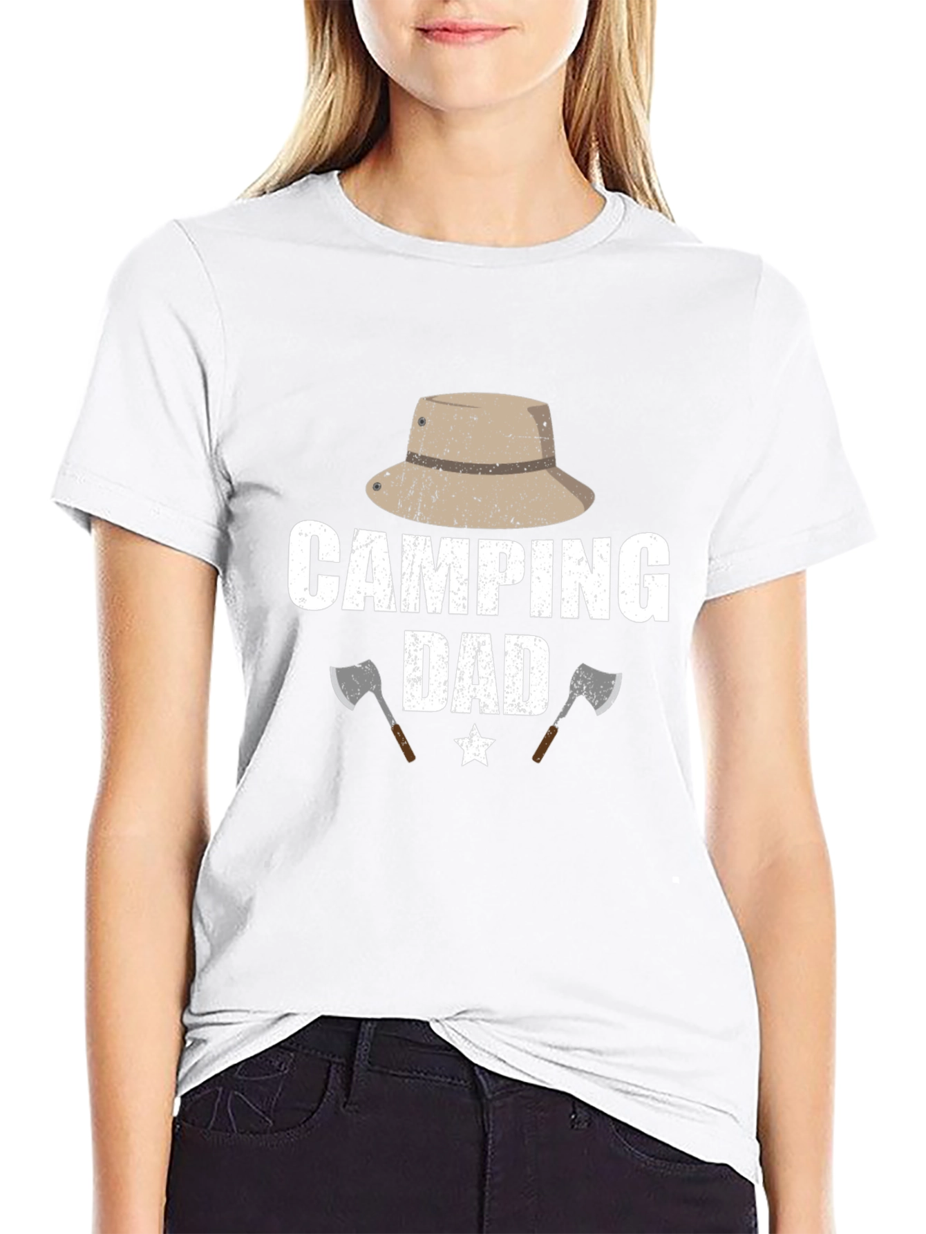 Camping Dad Graphic T-Shirt - Adventure Ready!