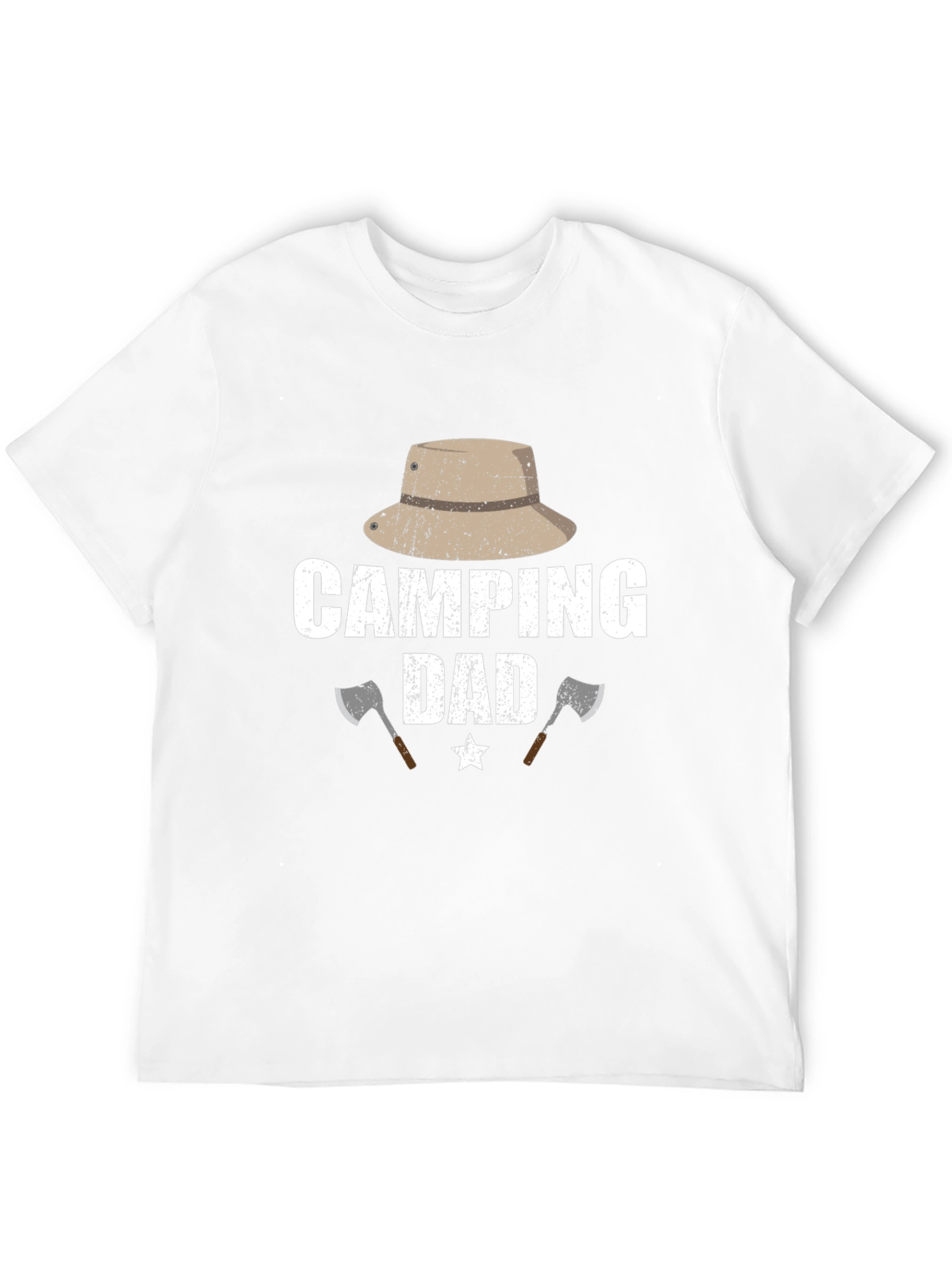 Camping Dad Graphic T-Shirt - Adventure Ready!