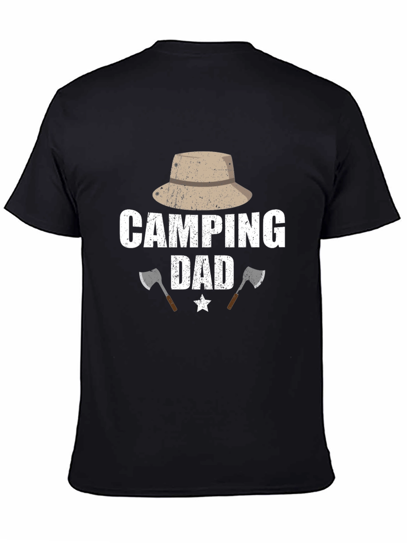 Camping Dad Graphic T-Shirt - Adventure Ready!