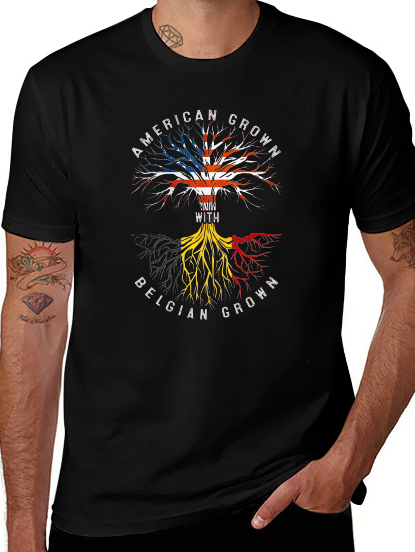 American Belgian Grown Tree T-Shirt