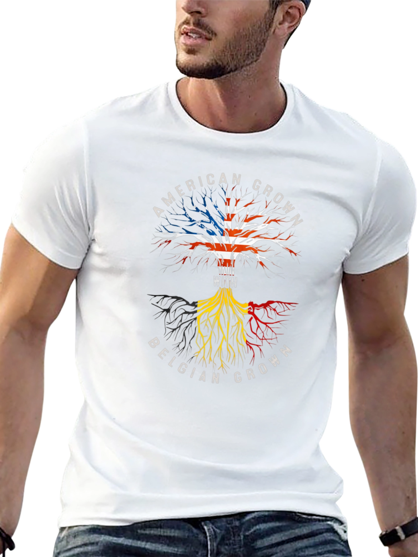 American Belgian Grown Tree T-Shirt