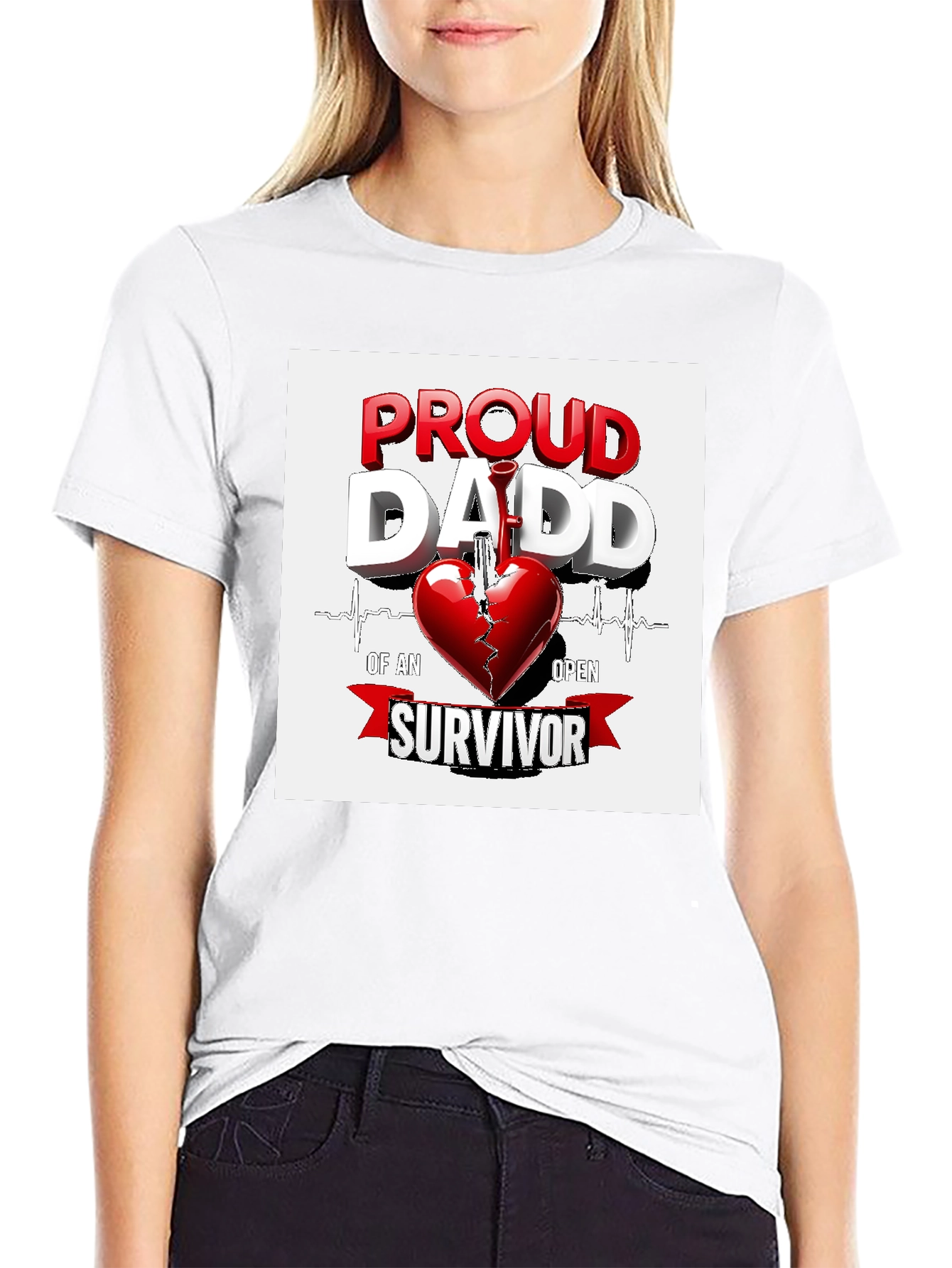 Proud Dad of a Heart Surgery Survivor T-Shirt